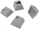 Glorious Polychroma V2 Transparent ANSI Keycaps