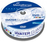MediaRange DVD-R 4.7GB 16x Waterguard Photo Inkjet Printable 25pcs