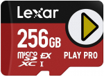 Memory card Lexar PLAY Pro microSD Express 7.1 256GB
