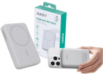 Aukey PB-MS04 White Qi2 Power Bank 10000mAh 20W| MagSafe PD