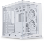Lian Li O11 Dynamic Mini V2 Flow PC Case, Mini-ATX, 5x120mm Fans, White