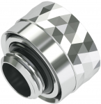 Barrow Dazzle hard tube fitting 14 mm, G1/4 connection, silver