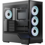 Aerocool P500A PC Case Mid Tower ATX Tempered Glass RGB black