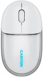 CANYON mouse OnClick 24 BT/Wireless Transparent/White