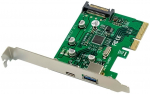MicroConnect 1 x USB 3.1 Type C+A, PCIe