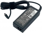 Dell AC Adapter, 65W, 19.5V, 3 Pin, 4.5mm, C6 Power Cord