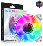 Gamemax Case Fan | DUAL RING INFINITY WH | White