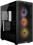 Corsair 3200D RS PC Case, Mid Tower ATX, Tempered Glass - Gray