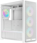 Ocypus Delta C70 ARGB PC Case (White, Panoramic Glass)