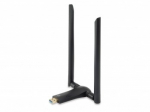 LevelOne WiFi network card 802.11ac USB WPS 2x5dBi