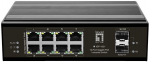 LevelOne Switch 8x GE IGP-1031 2xGSFP 240W 8xPoE