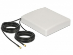8dBi, Directional, 2 x SMA, 10m, White, Outdoor