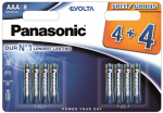 Panasonic Evolta battery LR03EGE/8B (4+4pcs)