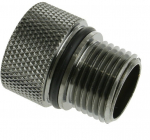 Bitspower Adapter f&uuml;r Eheim 1046/1048/1250 G3/8 Zoll AG auf G1/4 Zoll IG - schwarz gl&auml;nzend