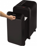 Fellowes LX221 Black Micro-Cut Shredder P-5 2x12mm