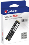 SSD 512GB Verbatim Vi3000 PCIe NVMe M.2