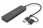 DIGITUS USB 3.0 Hub 4-Port Slimline