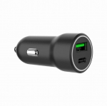 GEMBIRD 2-Port USB Car Fast Charger 20W Type-C PD
