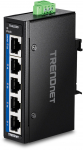 TRENDnet 5-Port Industrial Gigabit DIN-Rail Mini Switch