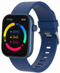 Denver SWC-185BU smartwatch / sport watch 4.7 cm (1.85") AMOLED Digital 390 x 450 pixels Touchscreen Blue