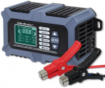 Qoltec Smart Microprocessor Battery Charger with Battery Tester and 12V Repair Function | 6A | LCD | Battery charger for