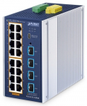 PLANET Industrial L2+ 16-Port Managed Switch IGS-4215-16P4X