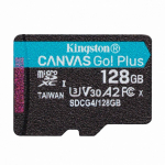 Kingston 128GB Canvas Go! Plus Gen4 microSDXC A2 U3 200MB/s without adapter