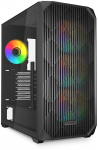 Sharkoon AK3 RGB ATX Case 1xGlass Black