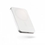 ZENS Powerbank Pro 1 Slim 5000mAh White Qi2 Magnetic