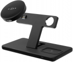Fixed MagPowerstation 3-in-1 wireless charging stand, MagSafe, FIXMPOS-BK