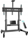 Onkron TS1991E-B mobile TV stand 50-100" black