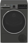 Beko Dryer B5T89243M, C, front load, 9 kg, heat pump