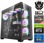 INTOP AQUA Ryzen 9 9900x 32GB DDR5 1TB SSD M.2 NVME+2TB RTX5070Ti 16GB  no-OS