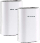 devolo WiFi 7 Mesh BE6500 2-Pack (White, 2x WiFi 7 Mesh BE6500)