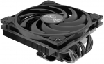 Akasa ALUCIA H6LS M2 Low-Profile CPU Cooler - 120mm, black/blue