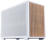 Lian Li DAN Cases B4 Wood Edition Micro-ATX Case, Beech White