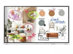 Samsung Flip Pro Digital Flipboard WM85F-X 85" UHD
