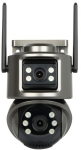 Outdoor PTZ IP Cam iCSee-W62SD-2 Wi-Fi Full Color 2x3MP 2x3.6mm