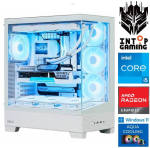 INTOP AQUA i5-14400F 16GB DDR5 1TB SSD M.2 NVME RX9060XT 16GB WIN11Pro