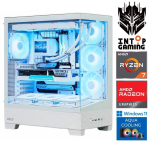 INTOP AQUA Ryzen 7 7800X3D 64GB DDR5 1TB SSD M.2 NVME RX9060XT 16GB WIN11