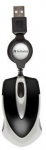USB, 1000 dpi, 150 x 42 x 29mm, 44g, Black