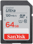 SanDisk Ultra 64GB SDXC Memory Card 100MB/s
