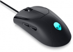 Alienware AW320M Wired Gaming Mouse, 19000 DPI, Black