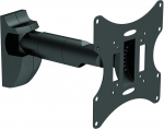 Sunne LCD-A502K Wall Mount for 23-42" TVs, Tilt & Swivel, 30kg Max, Black
