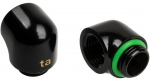 Bitspower Touchaqua Adapter 90 Grad G1/4 Zoll AG auf G1/4 Zoll IG - 2er Pack, schwarz