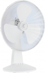 Table fan, 40W, 40cm, 3 speeds, mechanical, noise level: 50-60 dB, Oscillation 80&deg;, Tilting +24&deg; -12&deg;