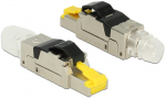 RJ45 Plug field assembly Cat.6A metal