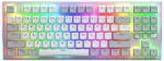 HATOR Gravity TKL Wired White Mechanical RGB Gaming Keyboard - ENG