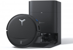 Ecovacs Robotic Vacuum Cleaner | DEEBOT T80S OMNI BLACK | Wet&Dry | 6400 mAh | 24800 Pa | Black