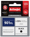 Activejet AH-901BRX Ink (replacement for HP 901XL CC654AE; Premium; 20 ml; black)